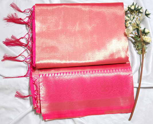 Pink | Kanjivaram Silk Saree